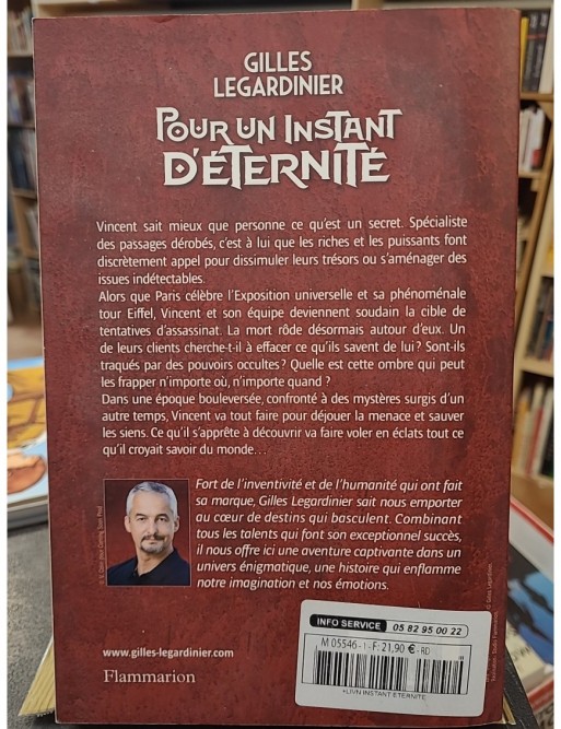 Pour un instant d'éternité de Gilles Legardinier