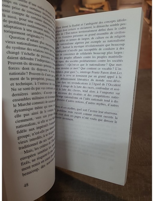 Nationalismes et Nation de Raoul Girardet