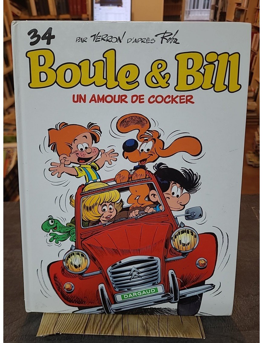 Boule & Bill, tome 34 - Un amour de cocker d'Aranega Diego