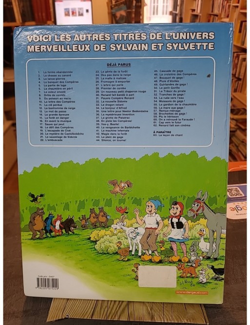 Sylvain et Sylvette - Tome 62 - Renard fait son cinéma de Jean-Louis Pesch