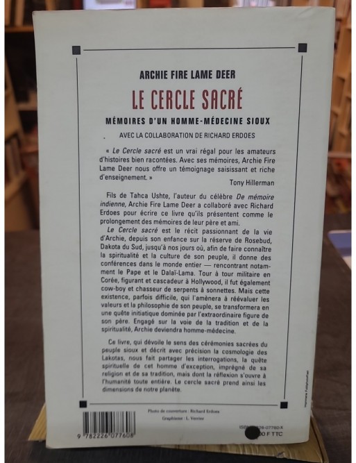 Le Cercle Sacré d'Archie Fire Lame Deer