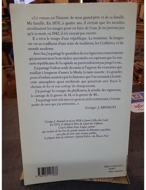 Les moulins a nuages de Georges Jean Arnaud