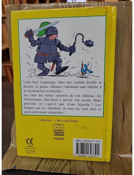 Mini club, étoile Sctroumpfs de PEYO