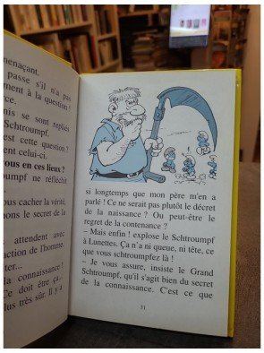 Mini club, étoile Sctroumpfs de PEYO