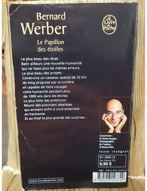 Le Papillon des étoiles de Bernard Werber