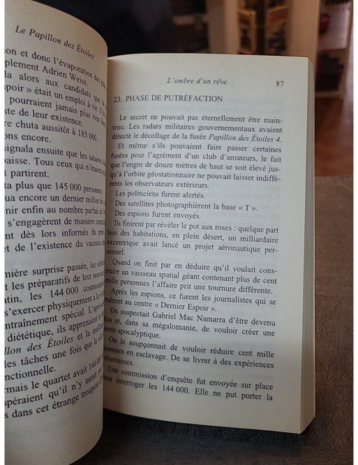 Le Papillon des étoiles de Bernard Werber