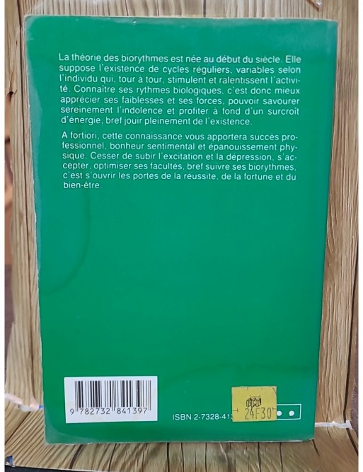 Connaissez vos biorythmes pour réussir de Marie-Odile Lagrifa