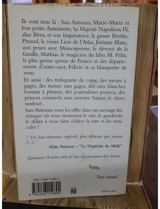 Napoléon Pommier de San Antonio