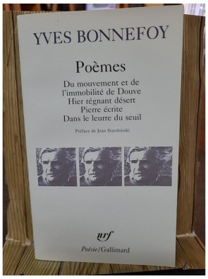 Poèmes d'Yves Bonnefoy