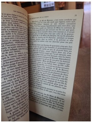 Les Infortunes De LA Vertu de Donatien Alphonse François de Sade