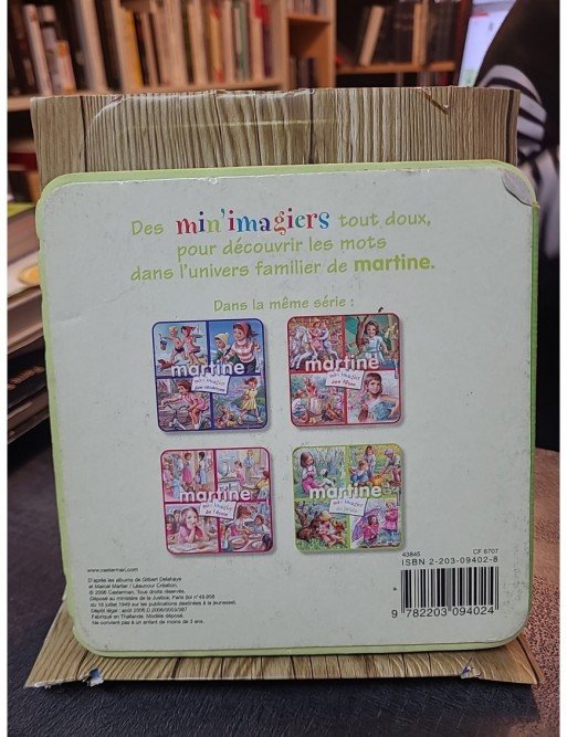 Martine, min'imagier au jardin de Gilbert Delahaye