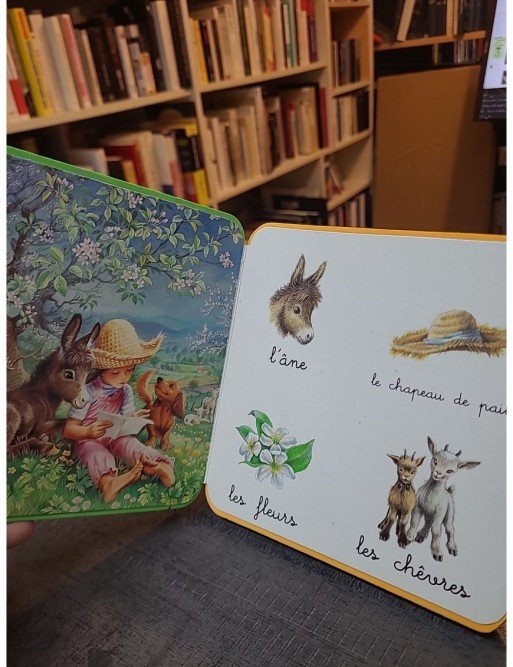 Martine, min'imagier au jardin de Gilbert Delahaye