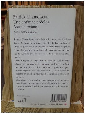 Une enfance créole (Tome 1-Antan d'enfance) de Patrick Chamoiseau