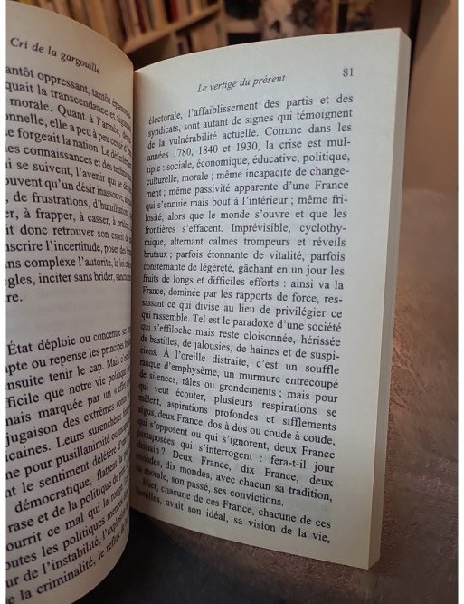 Le Cri de la gargouille de Dominique de Villepin