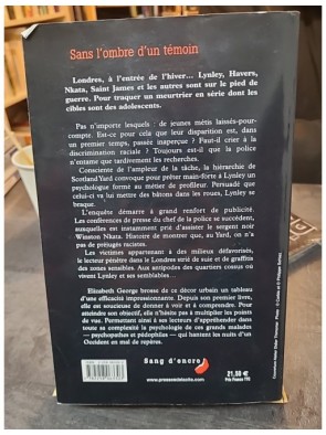 Sans l'ombre d'un témoin d'Elizabeth George