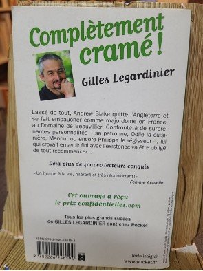 Complètement cramé ! Par Gilles Legardinier