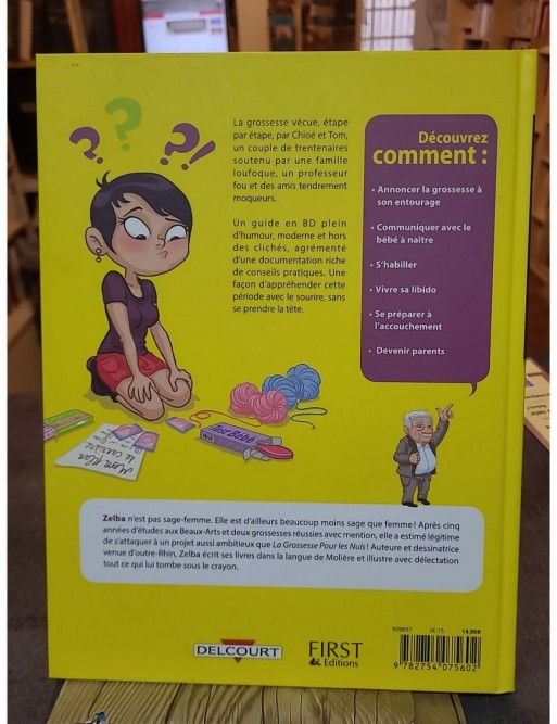 La Grossesse pour les Nuls en BD de Zelba