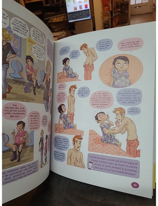 La Grossesse pour les Nuls en BD de Zelba