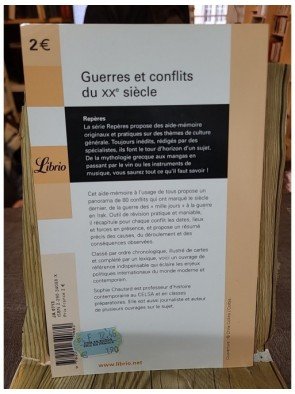 Guerres et conflits du XXe siècle de Sophie Chautard