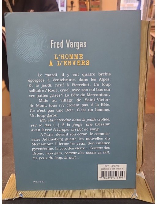 L'homme à l'envers de Vargas Fred