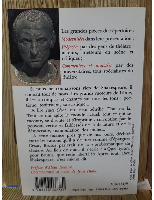 Jules César de William Shakespeare