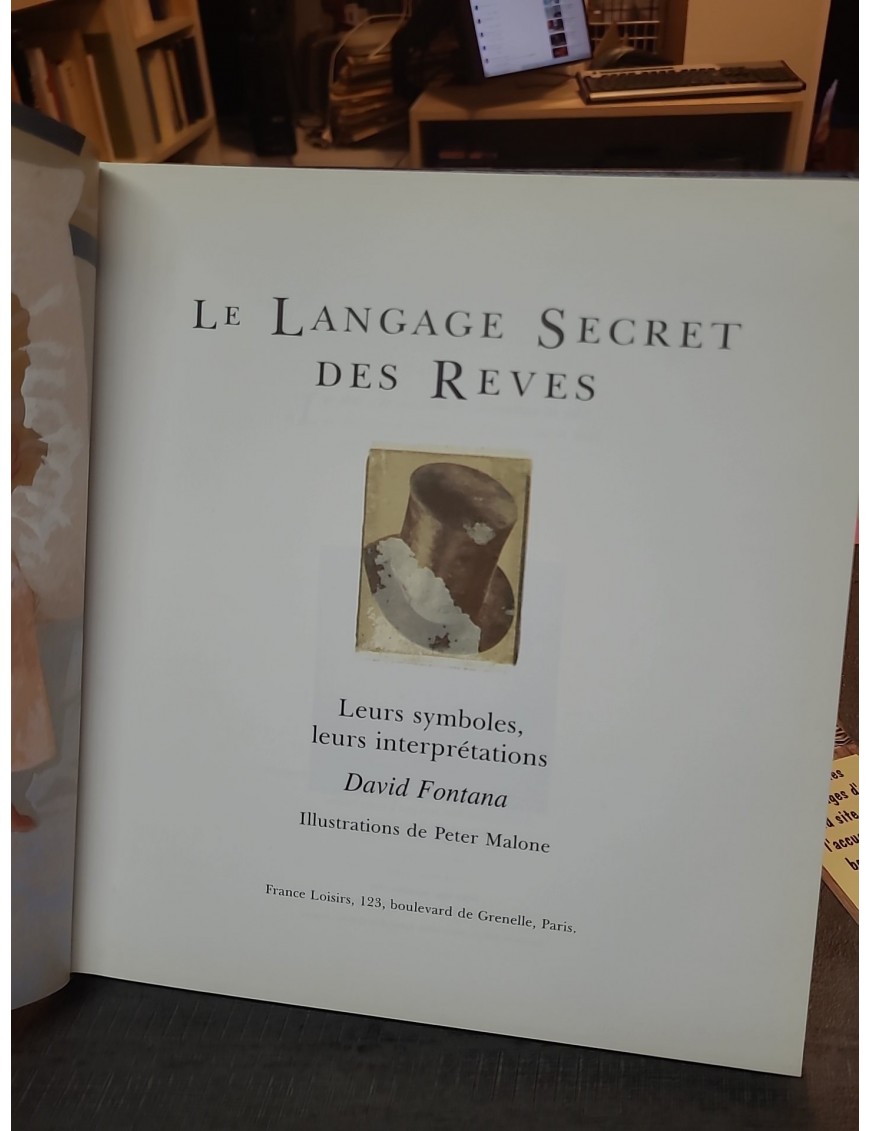 Le langage secret des rêves - Leurs symboles, leurs interprétations de Peter Malone David Fontana