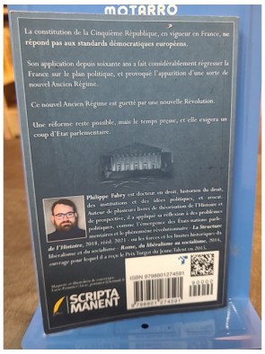 Le Président absolu - La Ve République contre la démocratie de Philippe Fabry