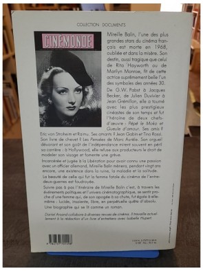 Mireille Balin ou la Beauté foudroyée de Daniel Arsand