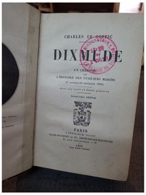 Dixmude de Goffic Charles Le