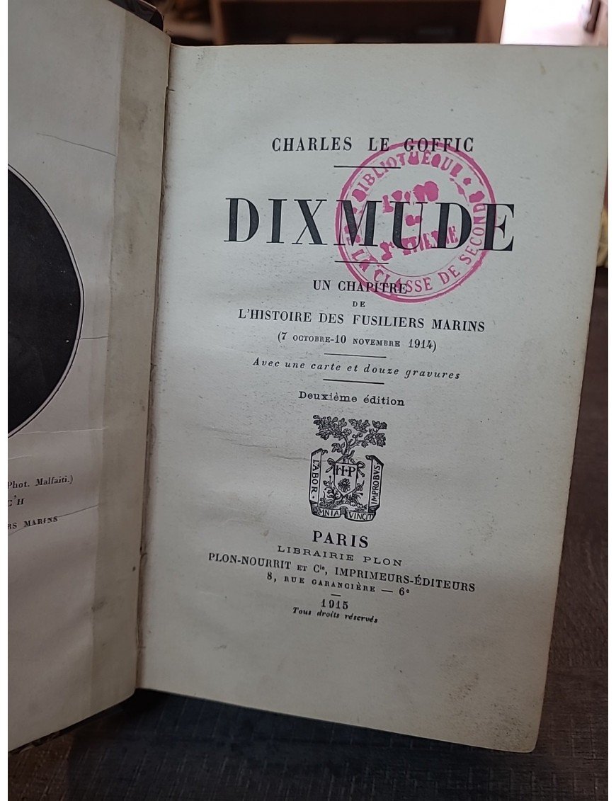 Dixmude de Goffic Charles Le