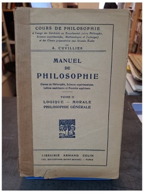 Manuel De Philosophie, 2...
