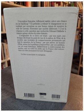 Caractère de la France d'Edouard Balladur