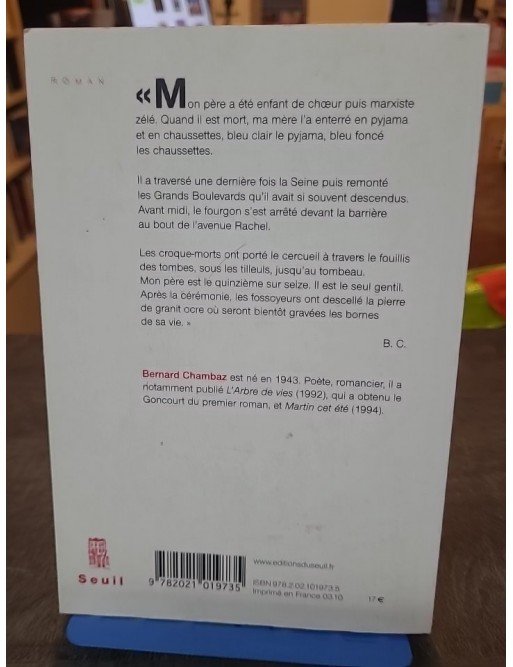 Ghetto de Bernard Chambaz