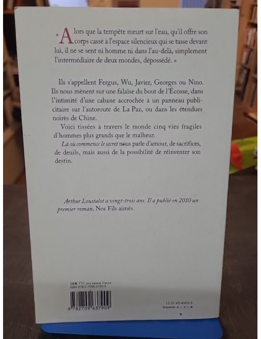 Là oü commence le secret d'Arthur Loustalot