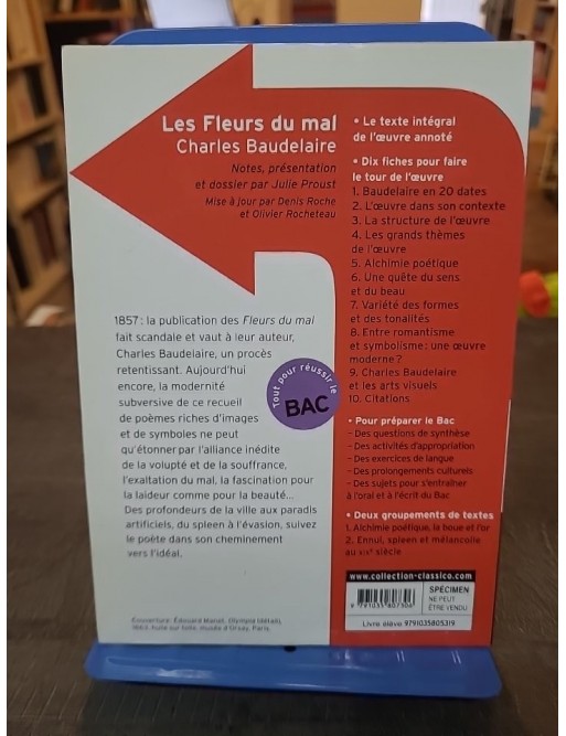 Les fleurs du mal Par Charles Baudelaire