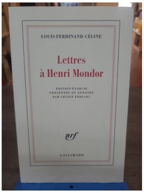 Lettres à Henri Mondor de...