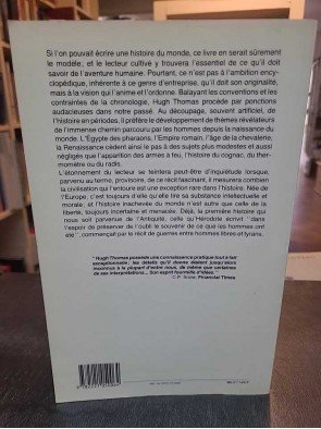 Histoire inachevée du monde de Hugh Thomas