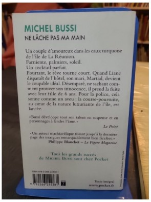Ne lâche pas ma main de Michel Bussi