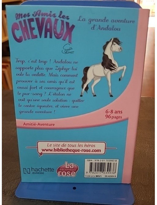 Mes Amis Les Chevaux Tome 21 - La Grande Aventure D'andalou d'Hachette Livre