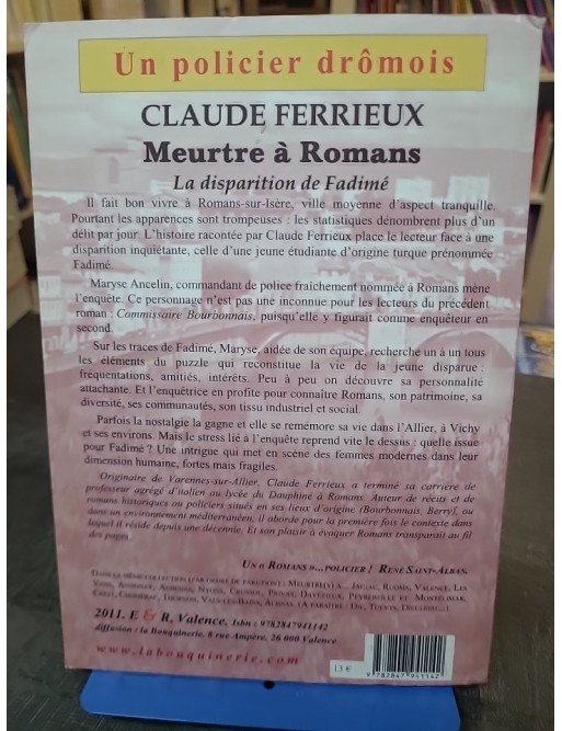 Meurtre à Romans de Claude Ferrieux