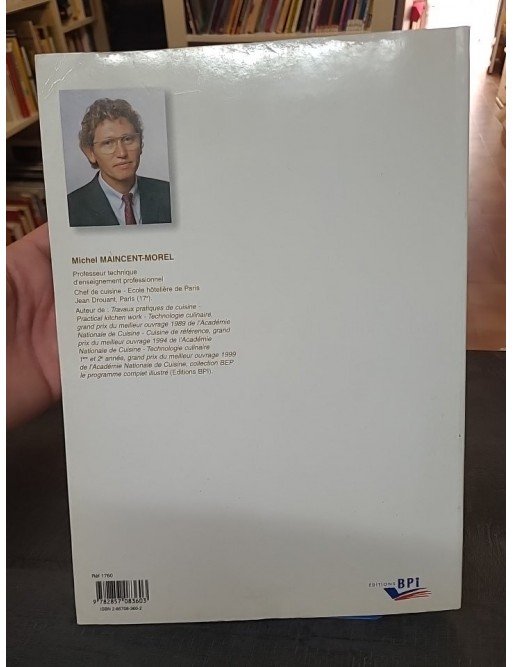 La cuisine de référence - Techniques et préparations de base, fiches techniques de fabrication de Michel Maincent-Morel
