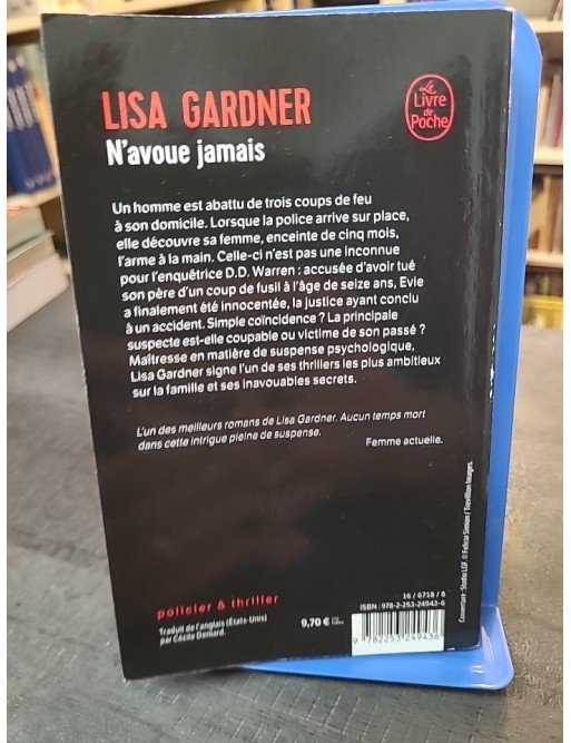 N'avoue jamais de Lisa Gardner