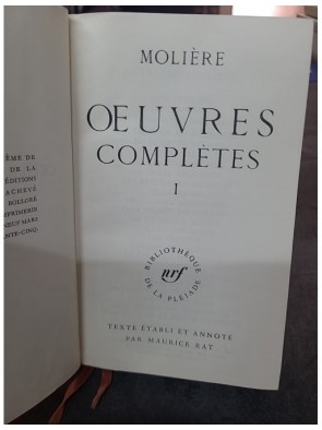 Oeuvres complètes - Pléiade...