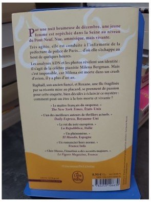 L'Inconnue de la Seine de Guillaume Musso