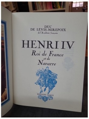 Henri IV, roi de France et...