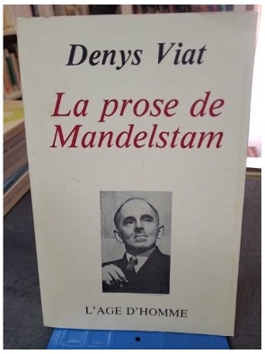 La prose de Mandelstam de...
