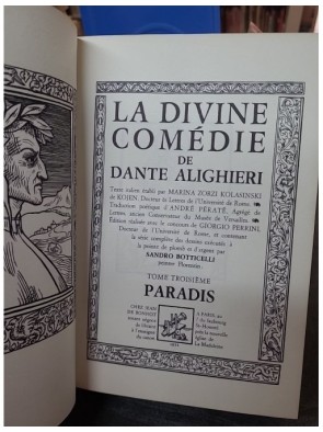 La divine comédie de Dante...