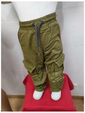 pantalon enfant Vert olive...