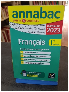 Annales du bac Annabac 2023...