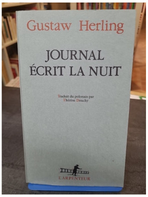 Journal écrit la nuit -...